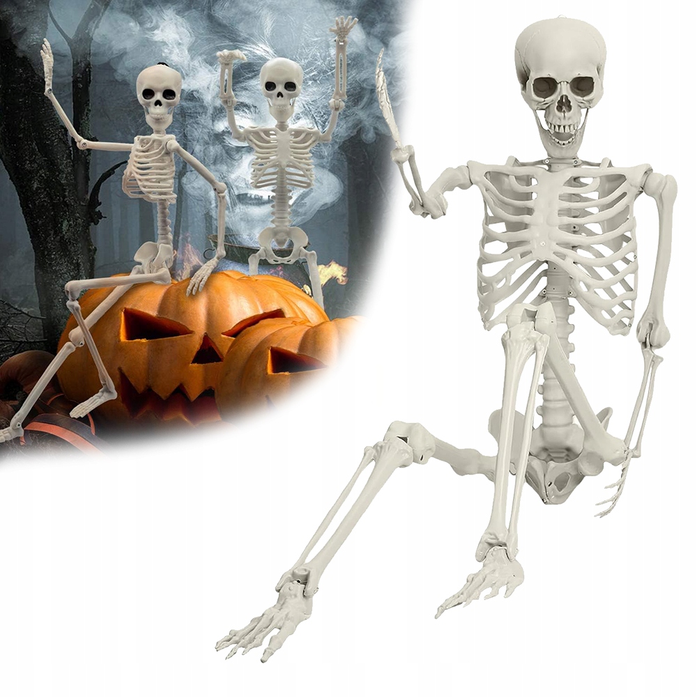 ZÁvesná KOST KOST 170CM HALLOWEENSKÉ KOCKY