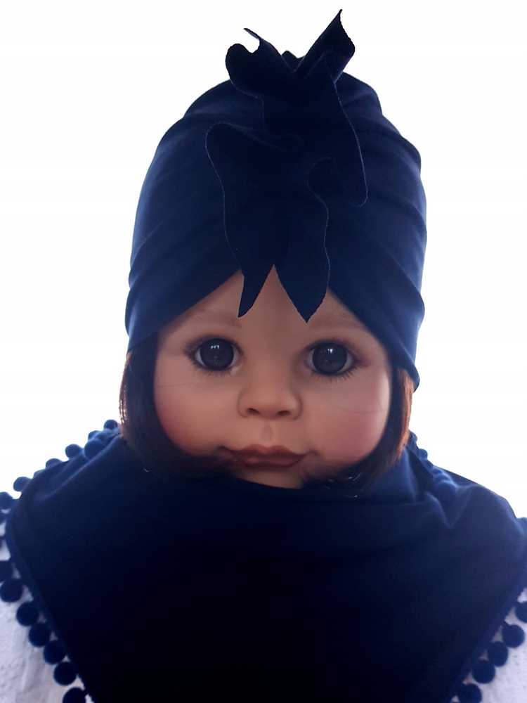 Čiapka s turbanom Kamiś 40-56 cm