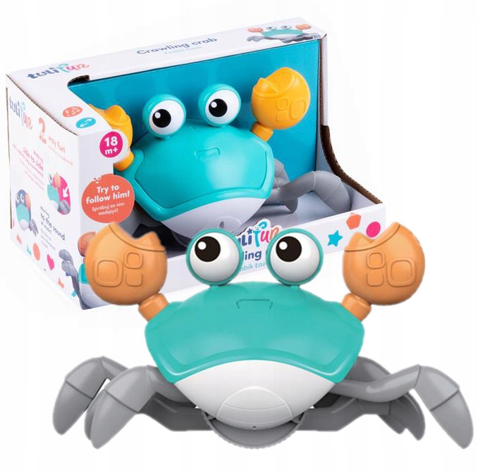 Hračka do vane - Crabik Rover Toy pre plazenie tumul Fun Dumel