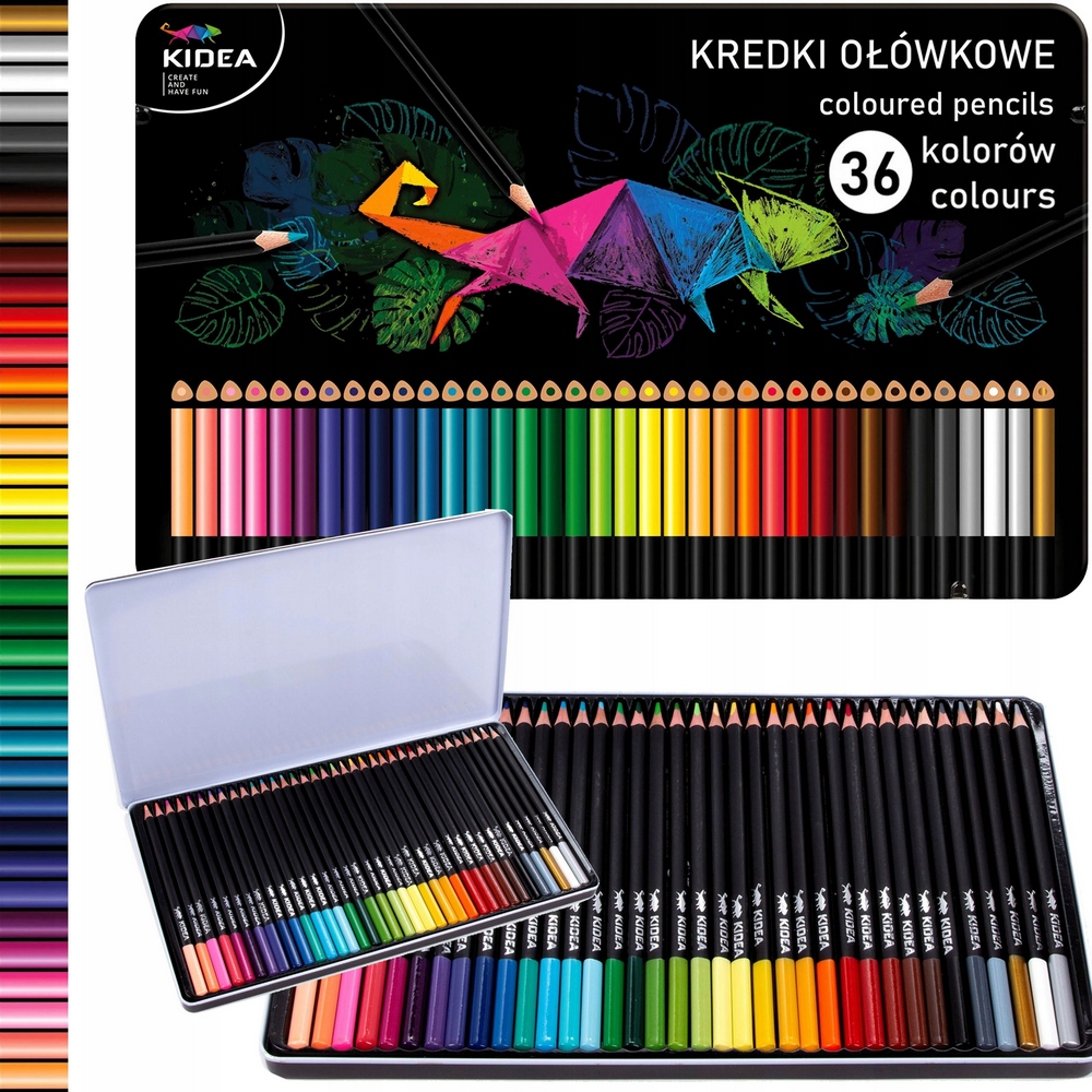 Kadea ceruzky v kovovej skrinke 36 Cencil Color