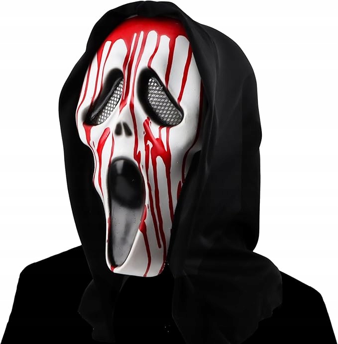 SCARFY SCREAMING MASKA PRE HALLOWEEN HORROR PROP DISCISSION GHOST PARTY