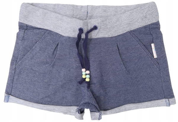 Detská košeľa - Krátke šortky Coccodrillo 128 Navy modré, sivé