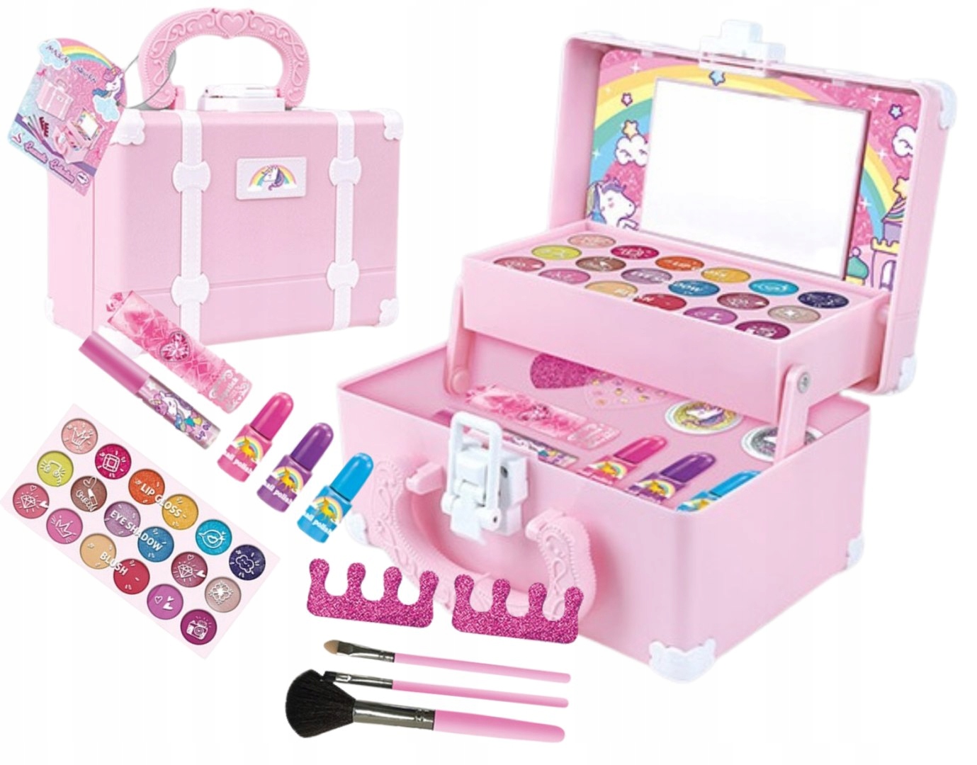 Detský make up - Gumy na výrobu náramkov šperkov Mega Creative Set XXL 6800 PCS