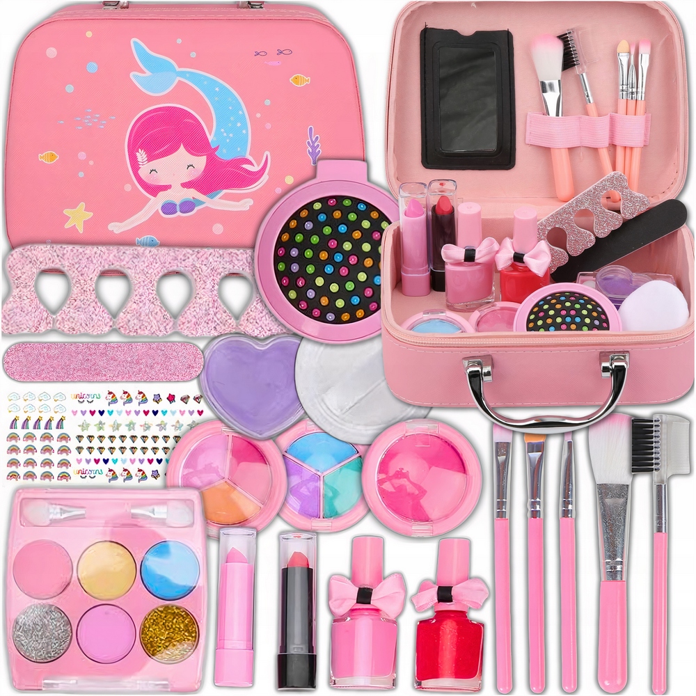 Detský make up - Corbet Cosmetics make -up a nechty set morská panna pre deti darček
