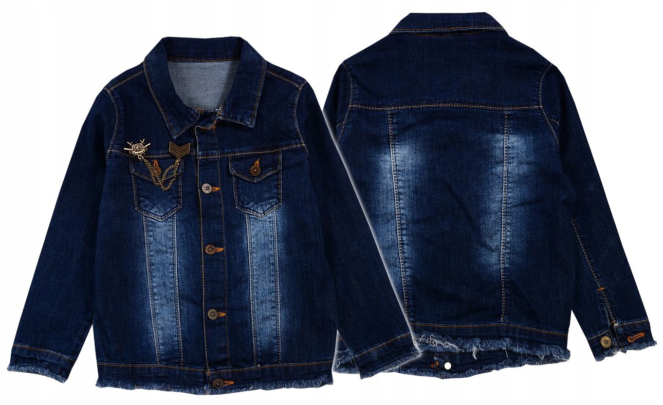 Detská bunda - Tur denim bunda 128