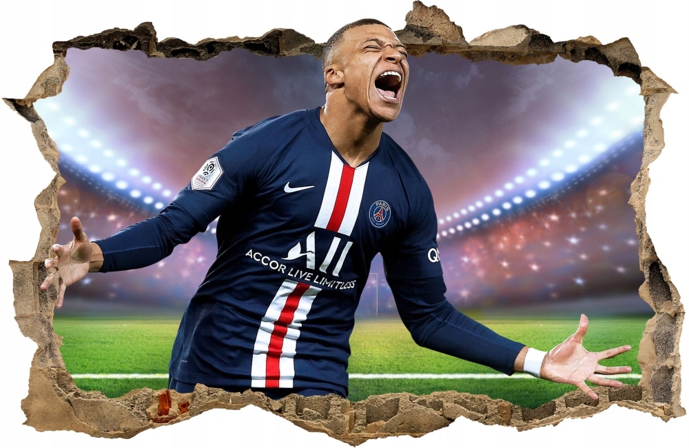 Nálepka Kylian Mbappe 150x98 #89