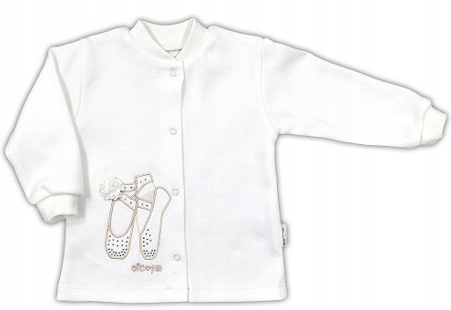 Kojenecka košieľka - NICOL 68 ECRU Baby bunda