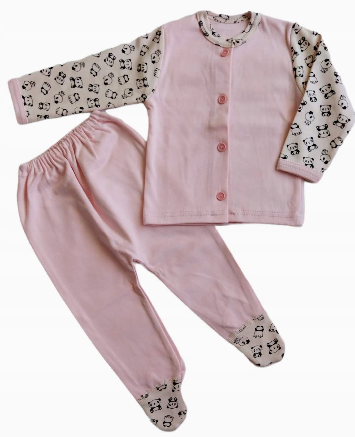 Detský komplet - Baby Set 68 Pink, Multi -Colored 2 ks.