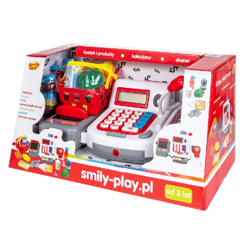 Pokladňa, obchod - Fiškálna pokladňa v košíkovom mikrofóne Smely Play