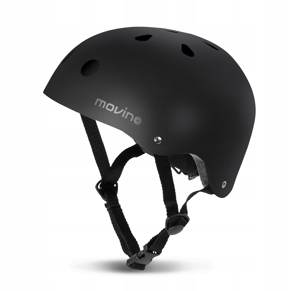 Movino ochranná prilba čierna matná s 48-52 cm