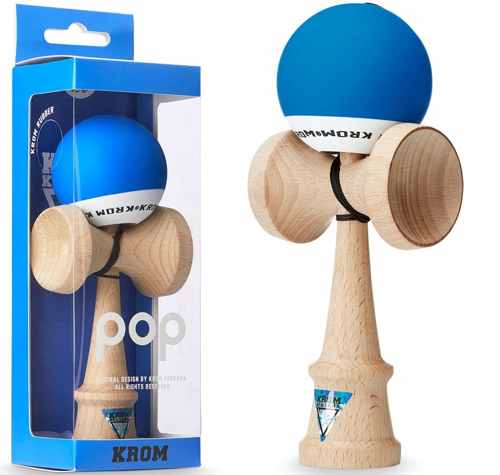 Hra na zručnosť - Kendama KROM POP tmavomodrá