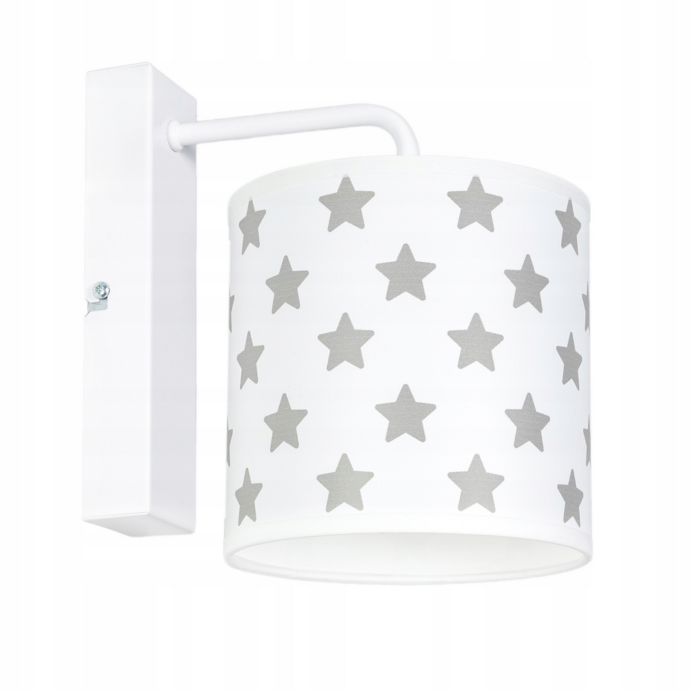 Nástenná lampa s tienidlám s bodkami hviezd Clouds farby