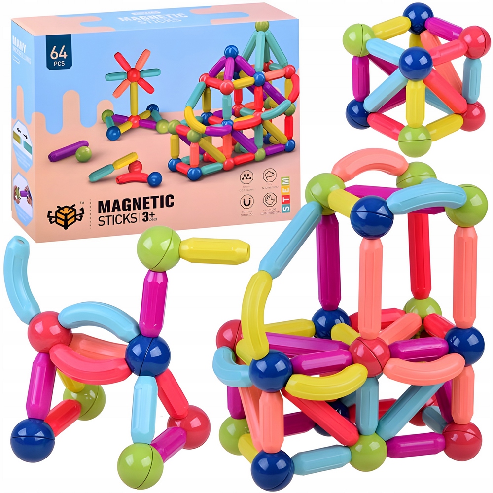 Magnetická stavebnica - Plyšový slon cuddly špičkový plyšový medvedík
