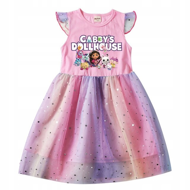 Dievčenské šaty - Midi Gabby's Dollouse Dress Veľkosť 122