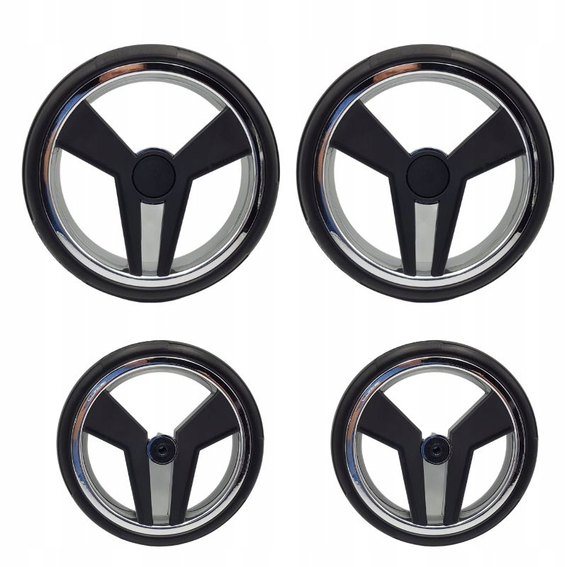 Koleso, pneumatika na kočík - Silver Junama Wheels, Hokey, Tako, set