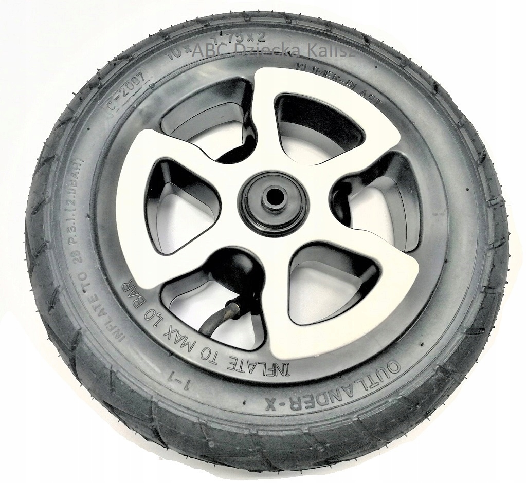Koleso, pneumatika na kočík - Adamex Barletta Trolley Wheel Pumped - Front