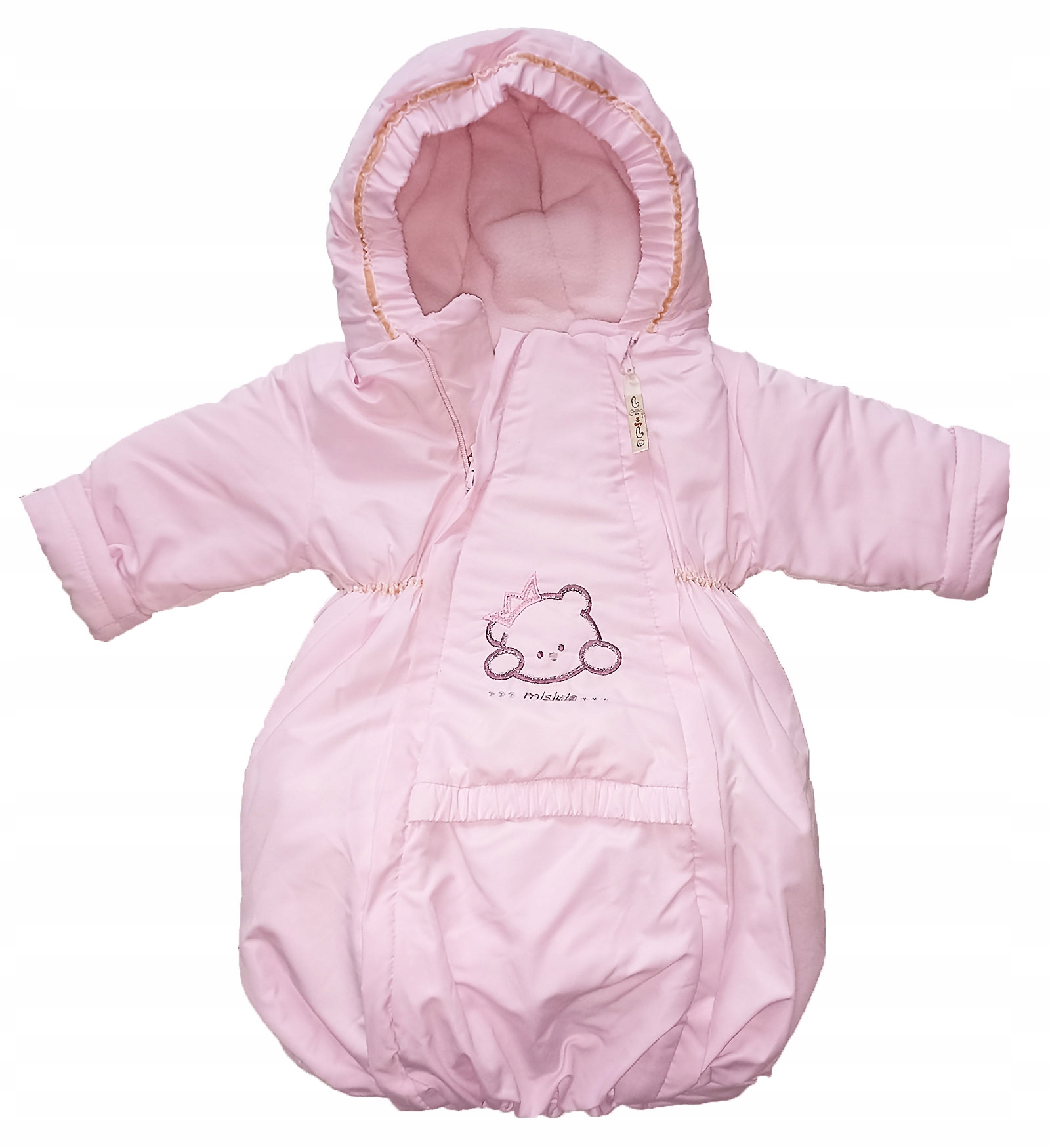 Detský spací vak - Baby spacák lolo 62 ružová