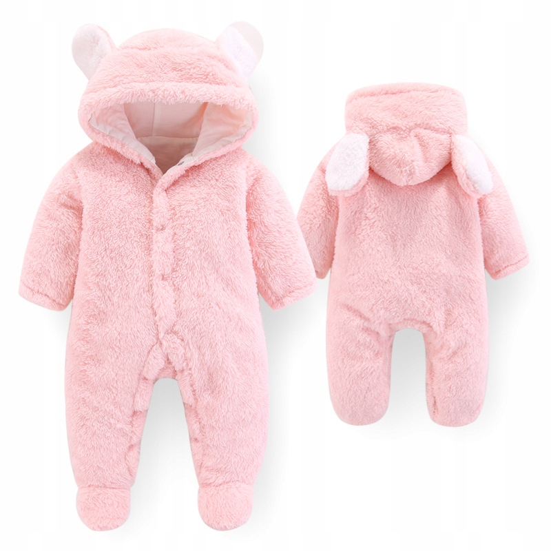 Dojčensky overal - PAJACKEK LOONGYOOON 90 PINK, šedá