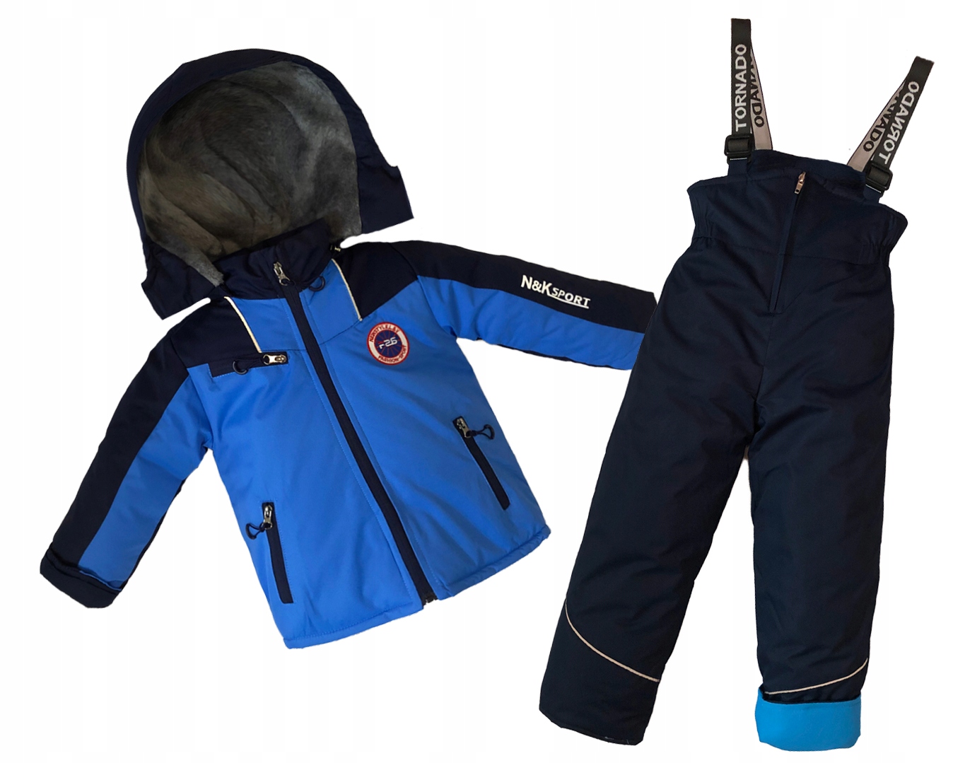Detská kombinéza - Zimné kombinézy Zara Baby 74 Gray
