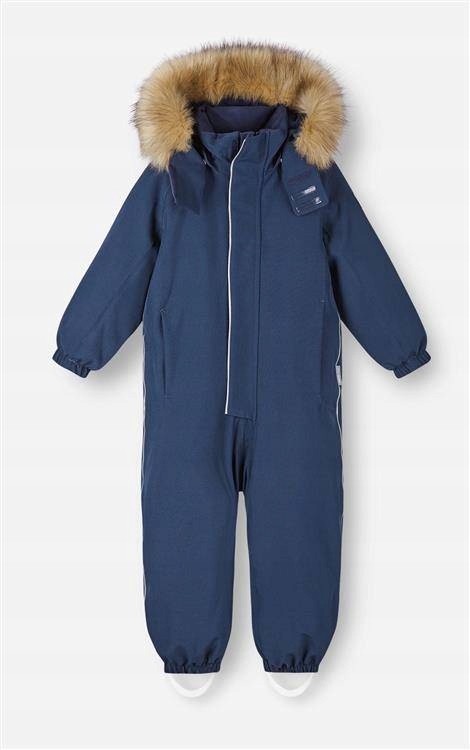 Detská kombinéza - Reima Winter Metrys 104 Burgundsko, Navy modrá, oranžová, zelená, žltá