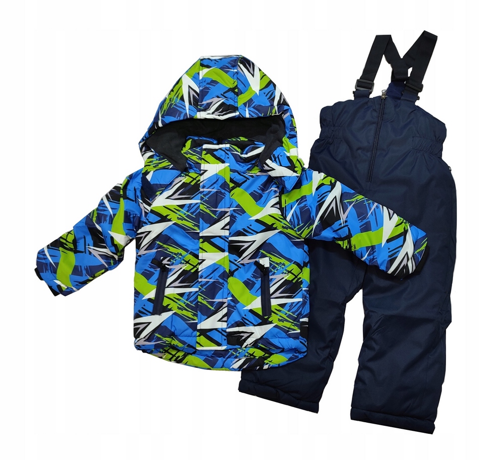 Detská kombinéza - Zimné kombinézy S&D Fashion Kids 110 Blue, viacfarebné