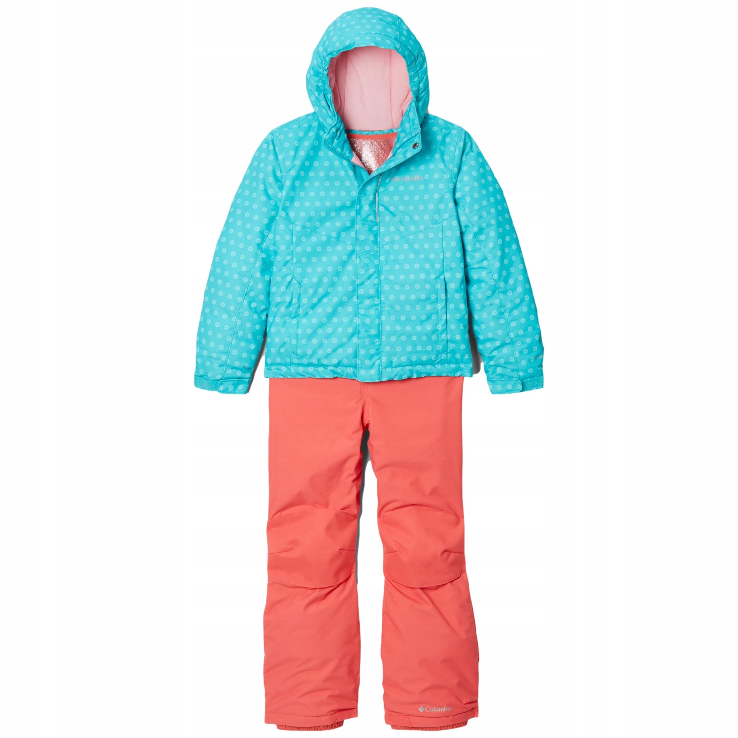 Detská kombinéza - Columbia Winter Metrys 140 Blue, Orange