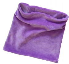 Nákrčník - Detský šálový krídla návrh fialová velor