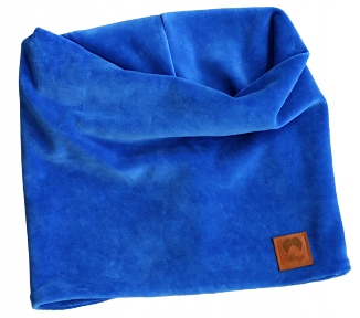 Nákrčník - Detské šálky krídla Designe Blue Velor