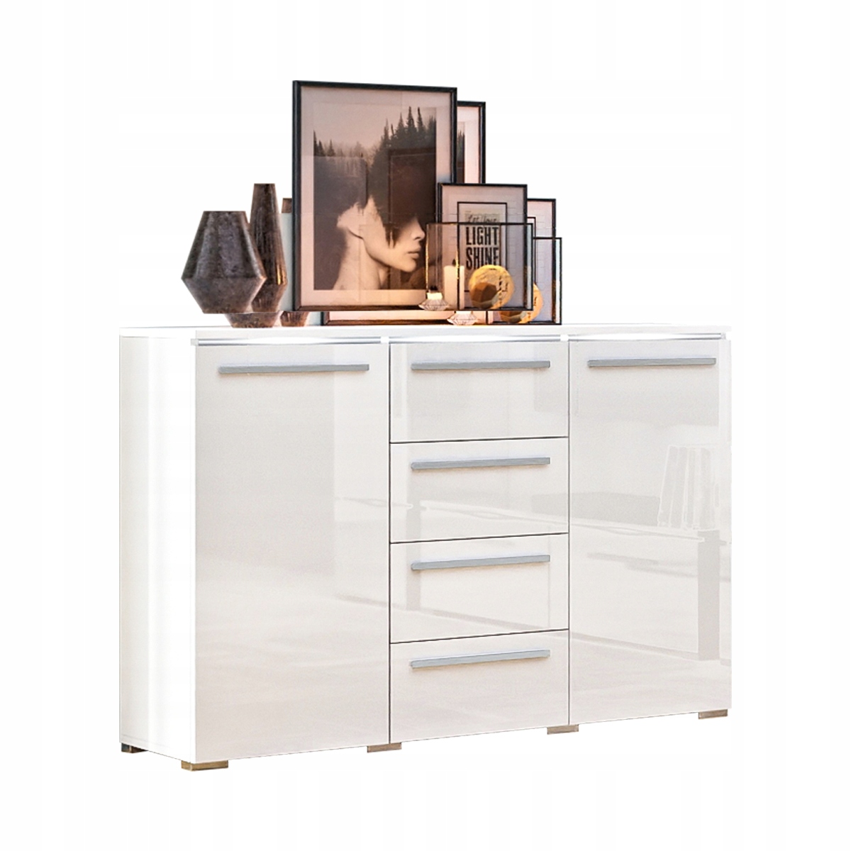Helvetia Damber 132 x 40 x 92 cm biela