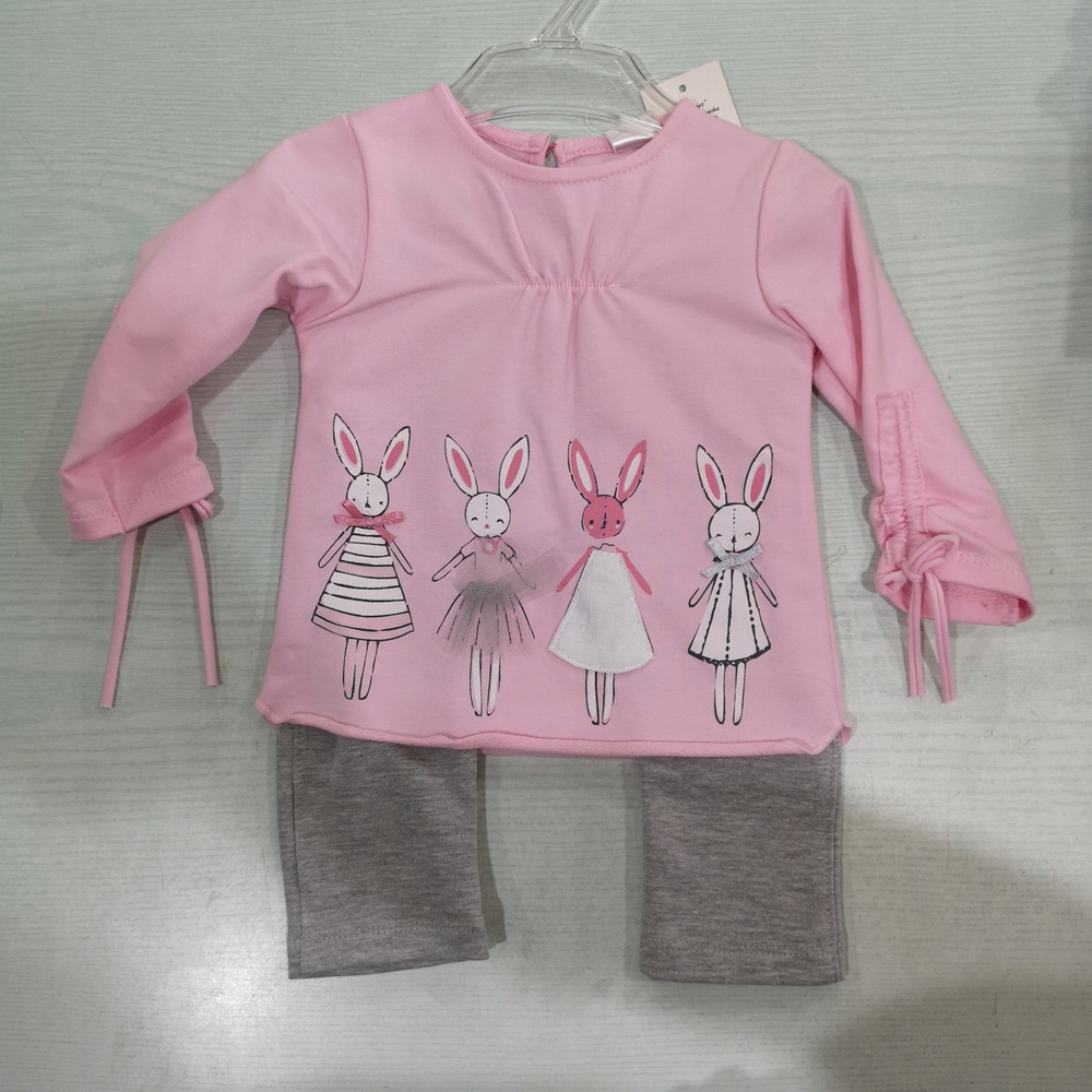 Detský komplet - Dojčenská súprava Poľsko 68 Multi -Colored 3 PCS.