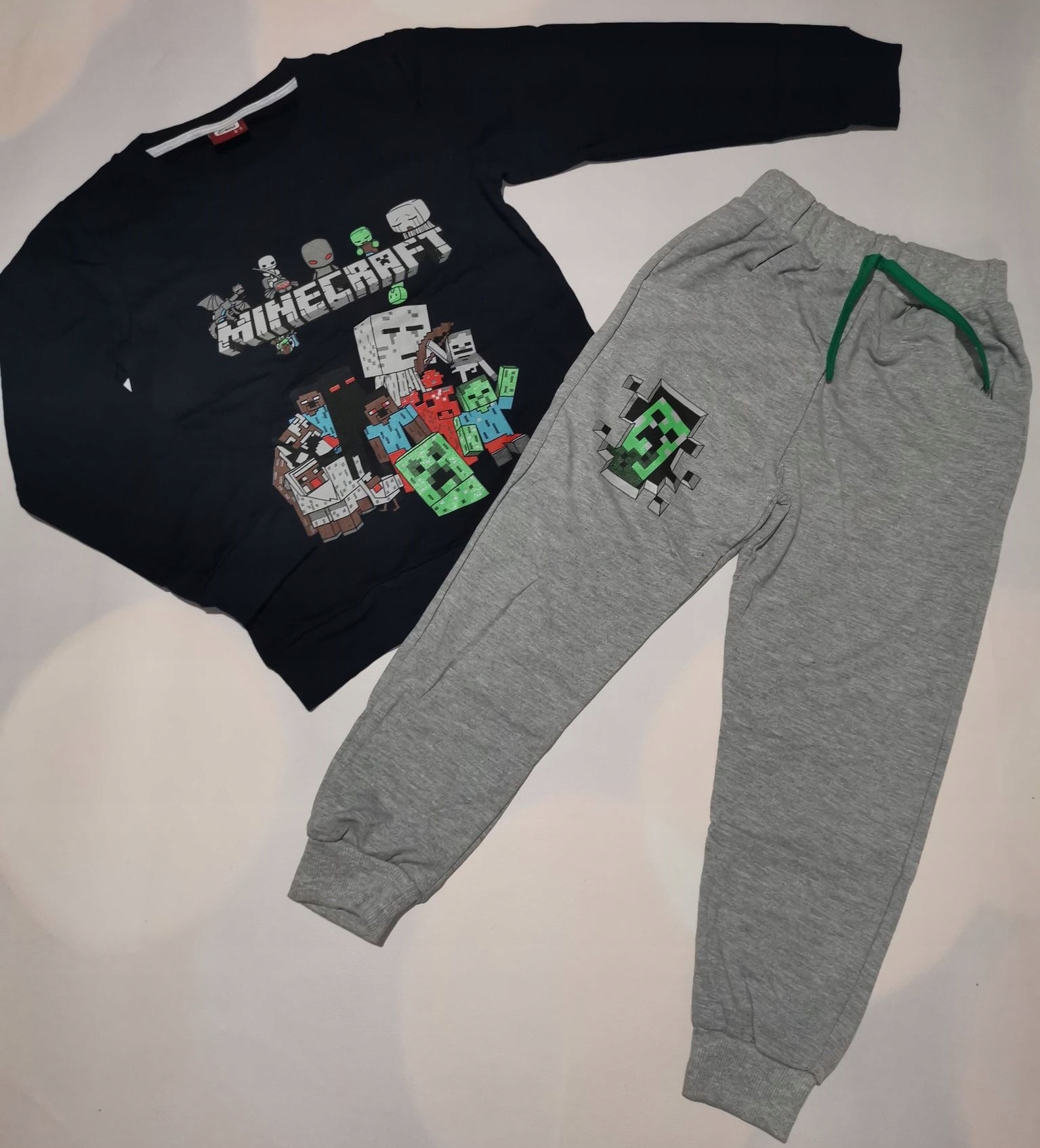 Teplaková súprava - Detské dráhy Annbutik Veľkosť 110 NAVY BLUE, Šedá