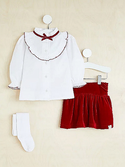 George 92 White, Red Set