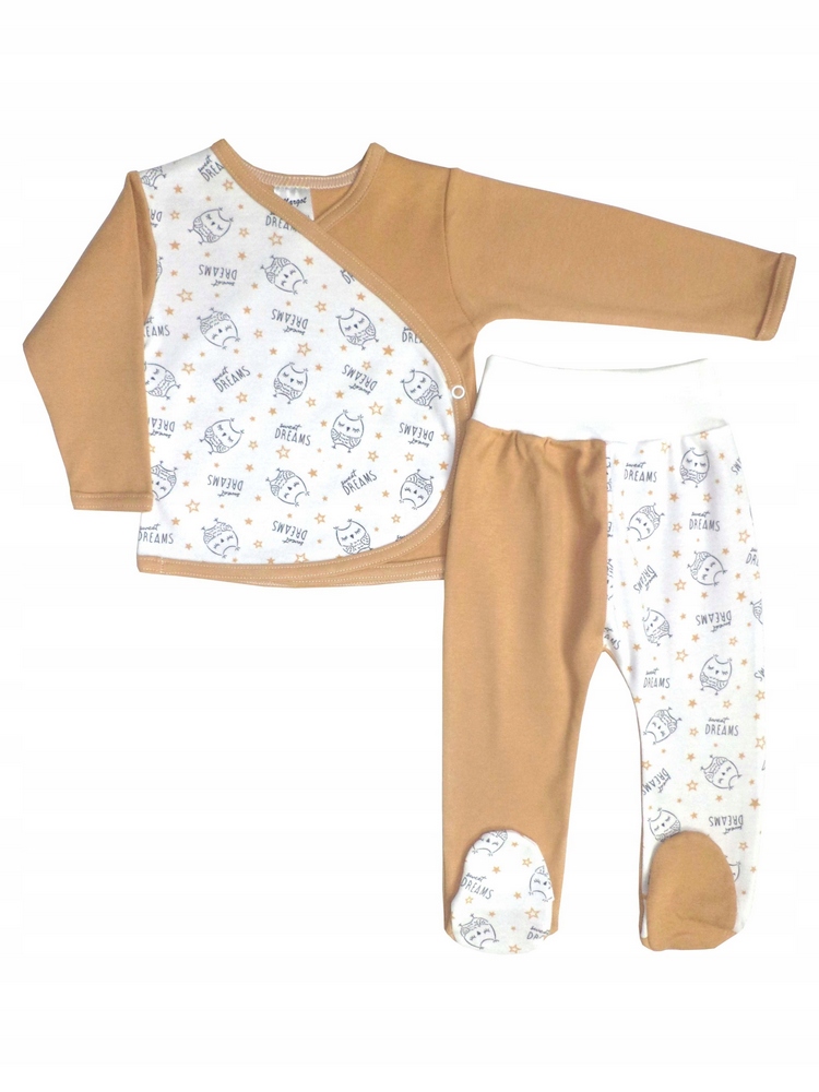 Detský komplet - Baby Set PPH Margot 74 Béžová, biela, hnedá, červená, ecru, námornícka modrá, meď, modrá, ružová, šedá, viacnásobná, zelená, žltá 2 ks.