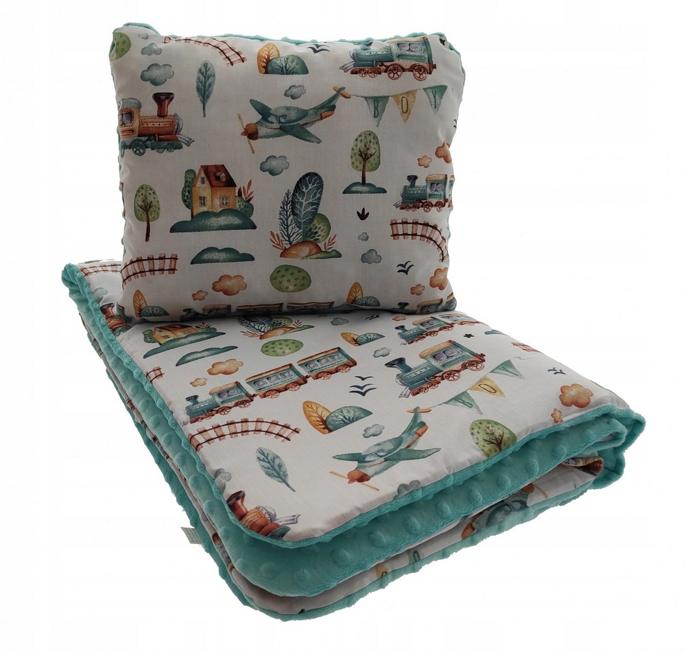 Minky set prikrývka 100x135 cm prikrývka + vankúš