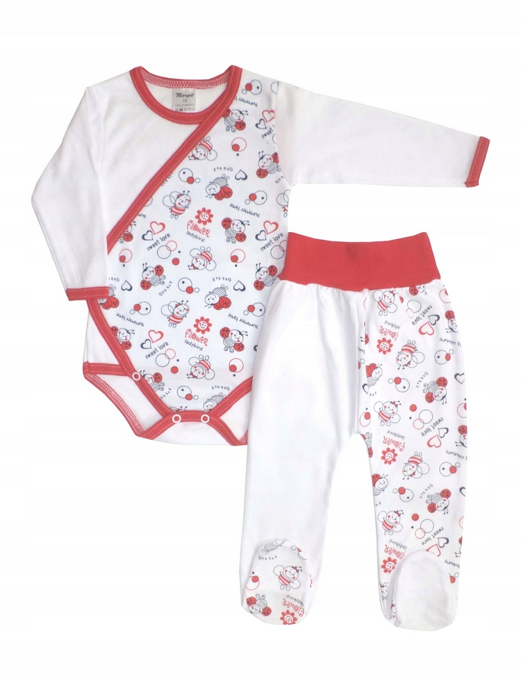 Detský komplet - Baby Set PPH Margot 68 Béžová, biela, hnedá, červená, ECRU, NAVSY BLUE, meď, modrá, ružová, šedá, viacnásobná, zelená, žltá 2 ks.