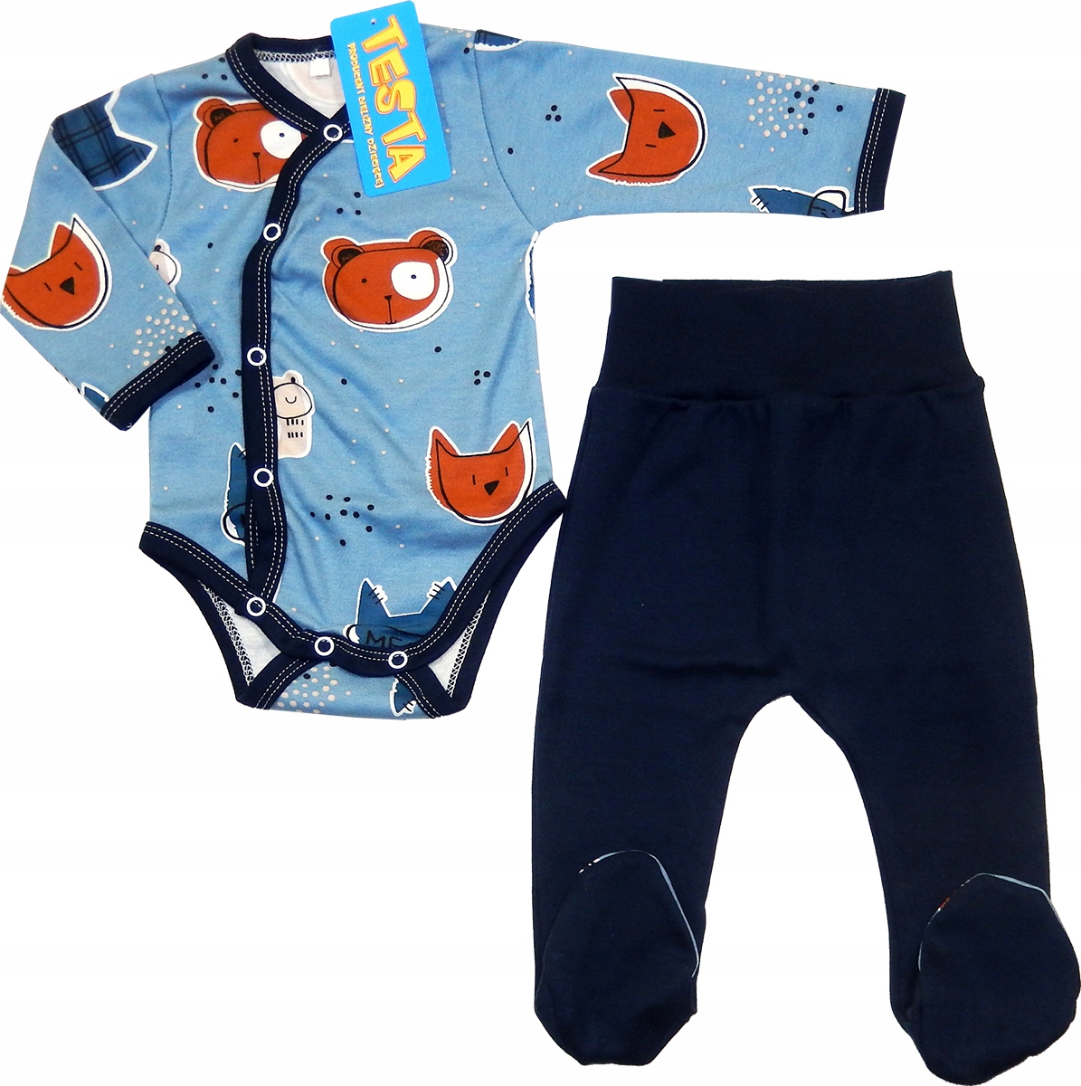 Detský komplet - Baby Set Testa 50 Navy Blue, Blue, Multi -Colored 2 ks.