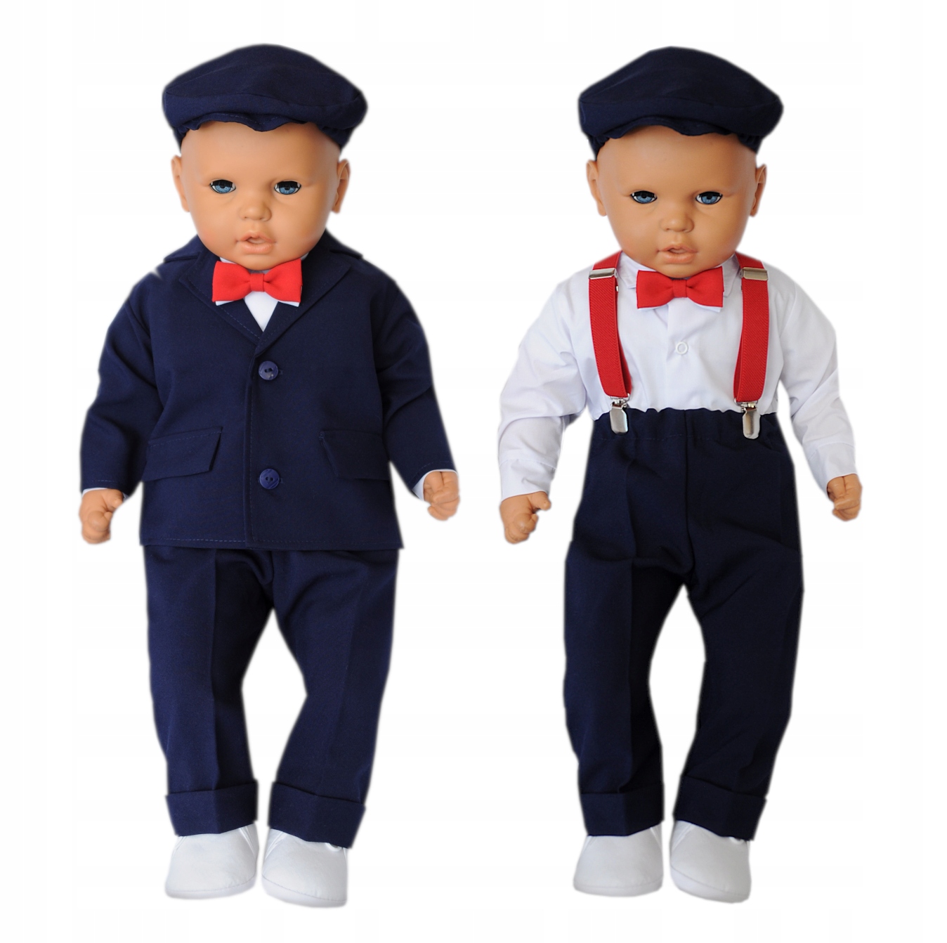 Teplaková súprava - Detský oblek 80 Navy modrý, šedý
