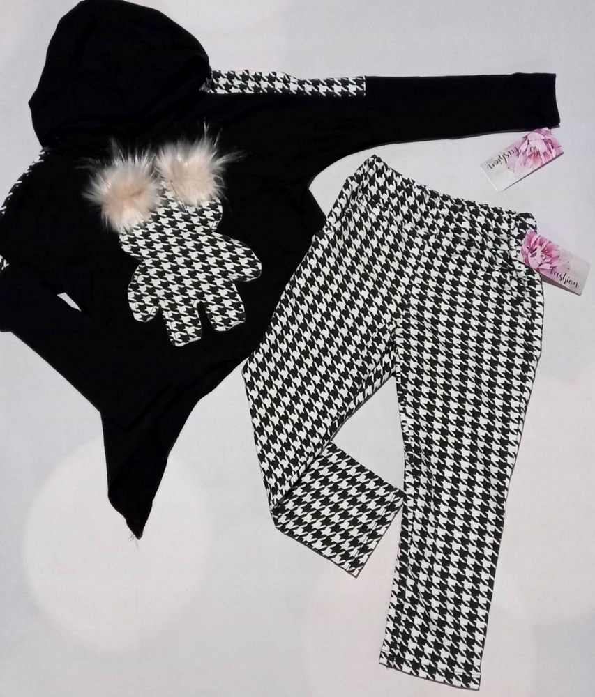 Set Annbutik 164 biela, čierna