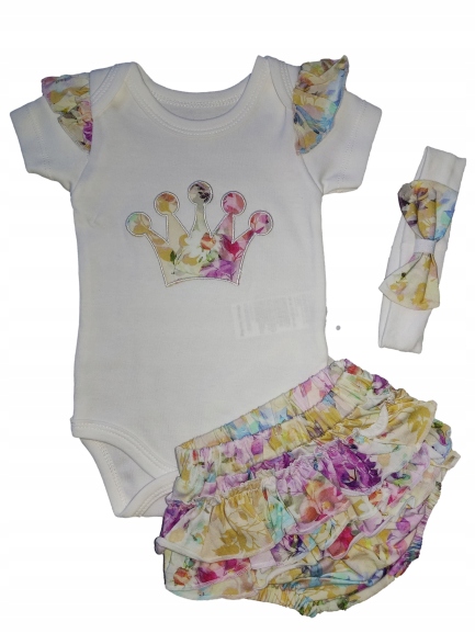 Detský komplet - Dieťa set onno baby 74 White, viacstorivorované 3 ks.
