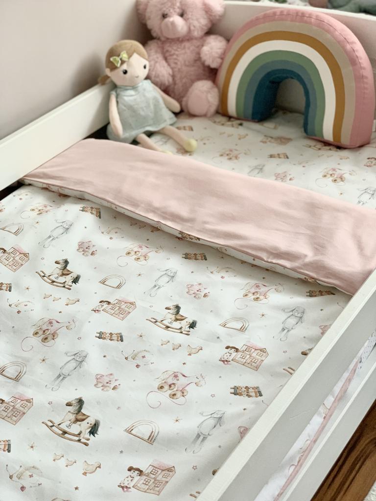 Sada posteľnej bielizne pre prémiové hračky