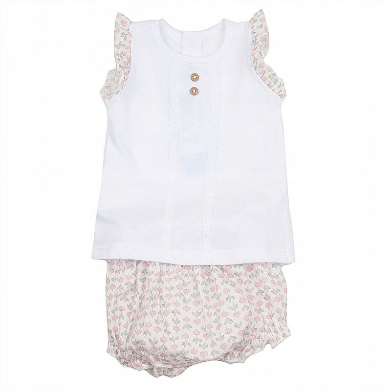 Detský komplet - Baby Set Calamaro 80 Biela, viacnásobná 2 ks.