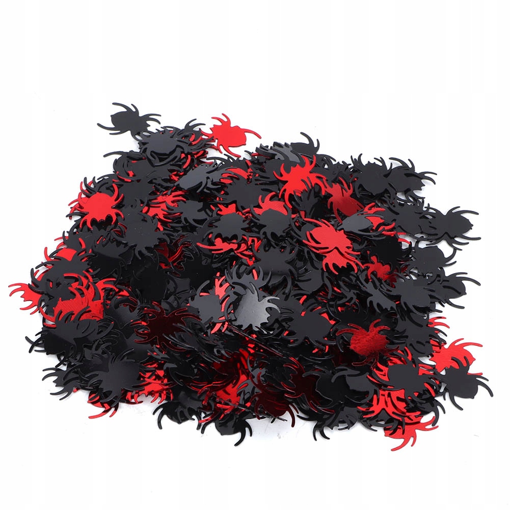 Konfety Halloween Party 60g Black Spider Red Spider Dekorácie