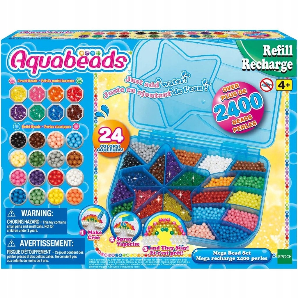 Aquabeads 31502 4 roky + 2400 dielikov