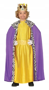 Kostým pre chlapca- Purple King Outfit 5-6 rokov z troch kráľov 41701