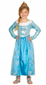 Kostým pre dievča - Elsa kostým Queen of Ice Blue 95-105
