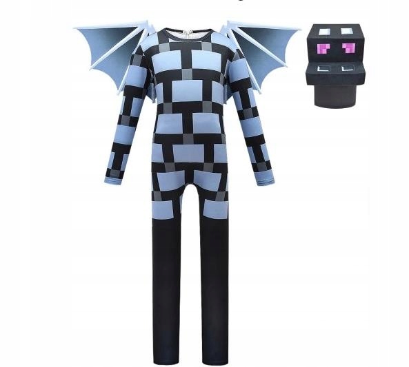 Kostým pre chlapca- Minecraft kostým pre deti - Ender Dragon