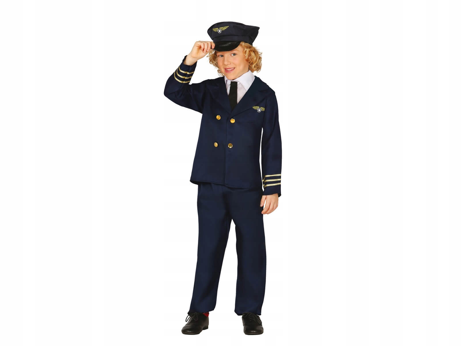 Kostým pre chlapca- Pilotný outfit pilot pilot Flight Navy Blue 128