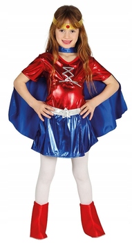 Kostým pre dievča - Detská kostýmová hrdinka Supergirl 115-128 cm