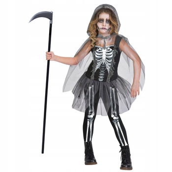 Kostým pre dievča - Kostým Amscan Skeleton nad 158