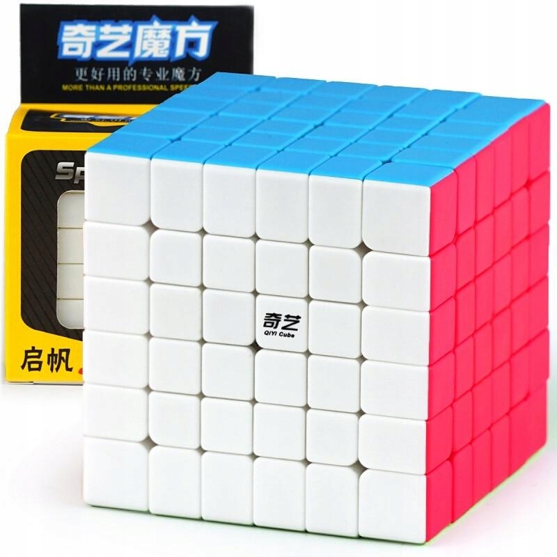 Logická hra - Cube 6x6x6 Qifan's Rubik's Cube Stand